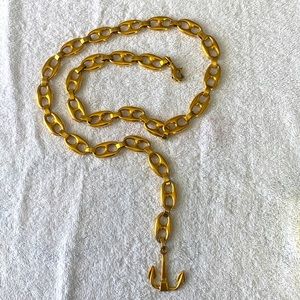 Vintage Rare GUCCI Mariner Link Anchor Belt circa 60’s